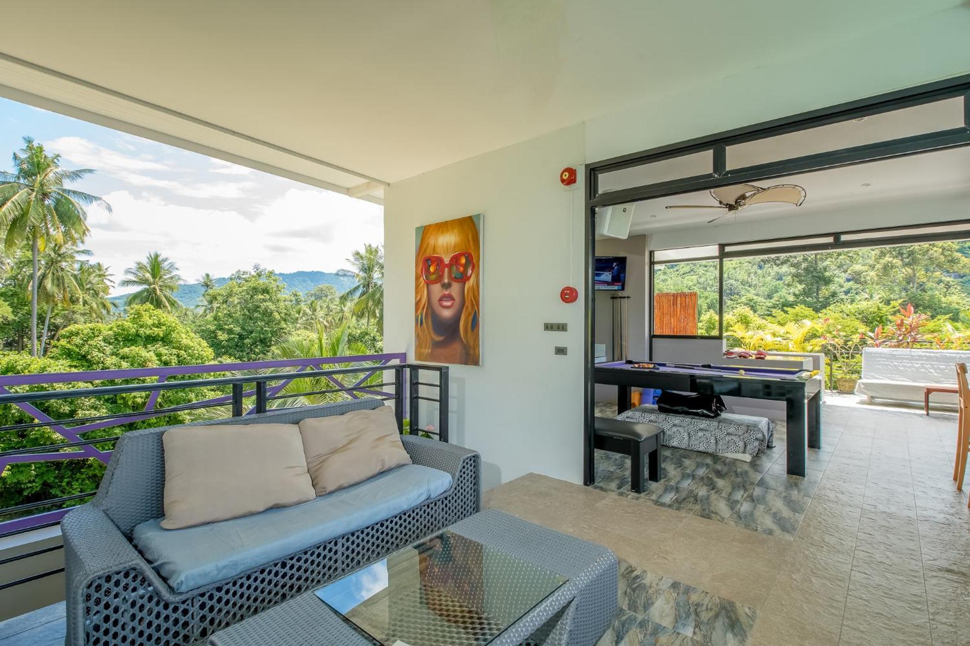 Penthouse Crystal Bay Apartments Бан-Ламай Экстерьер фото