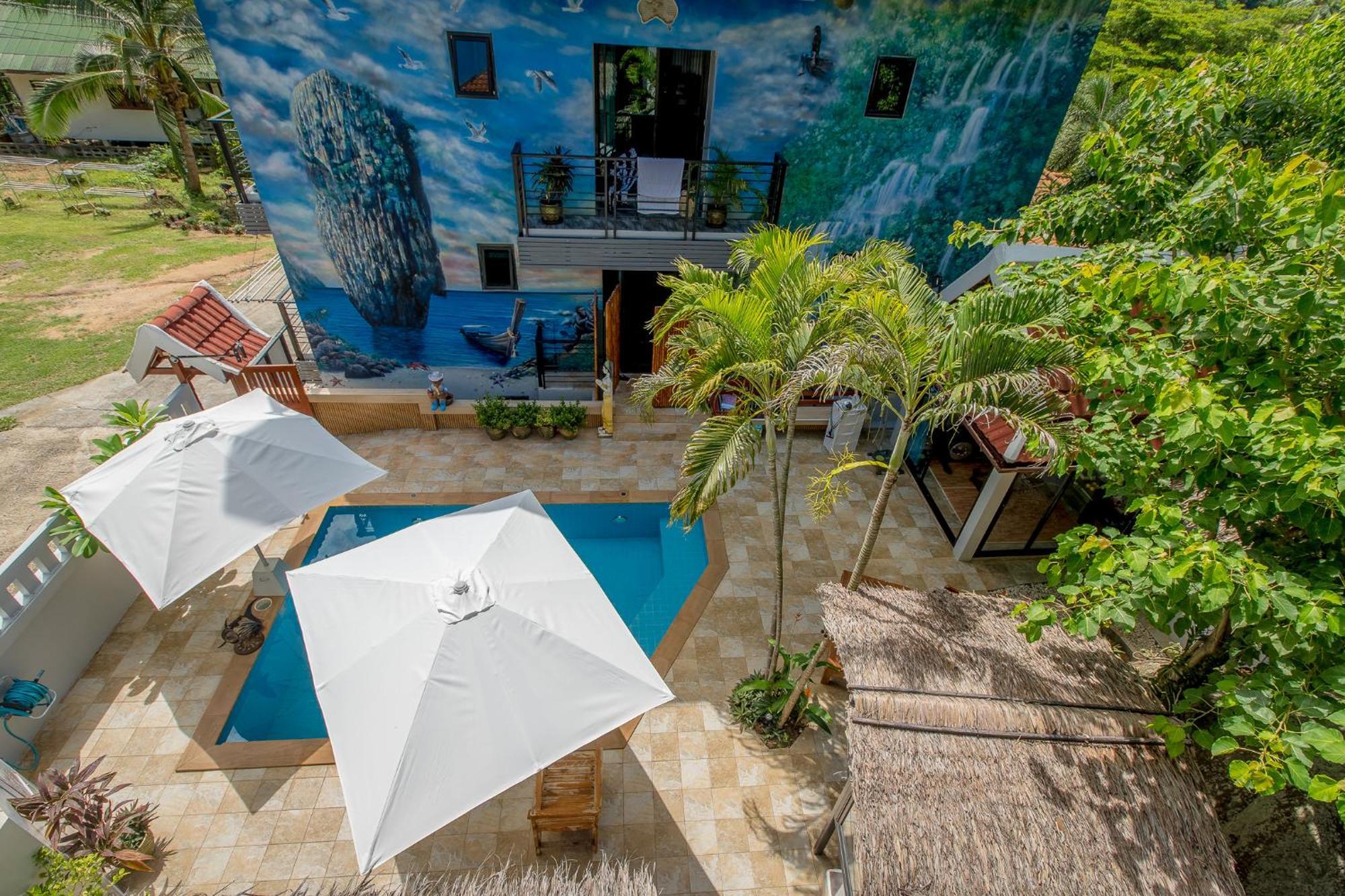 Penthouse Crystal Bay Apartments Бан-Ламай Экстерьер фото
