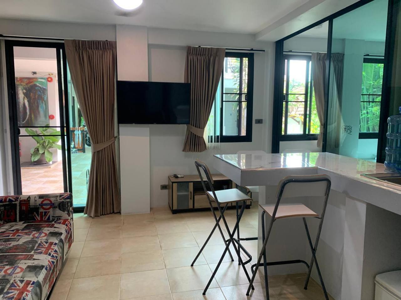 Penthouse Crystal Bay Apartments Бан-Ламай Экстерьер фото