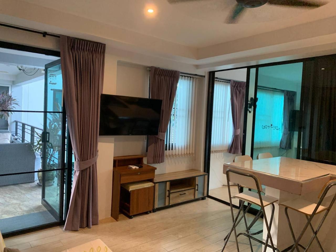 Penthouse Crystal Bay Apartments Бан-Ламай Экстерьер фото