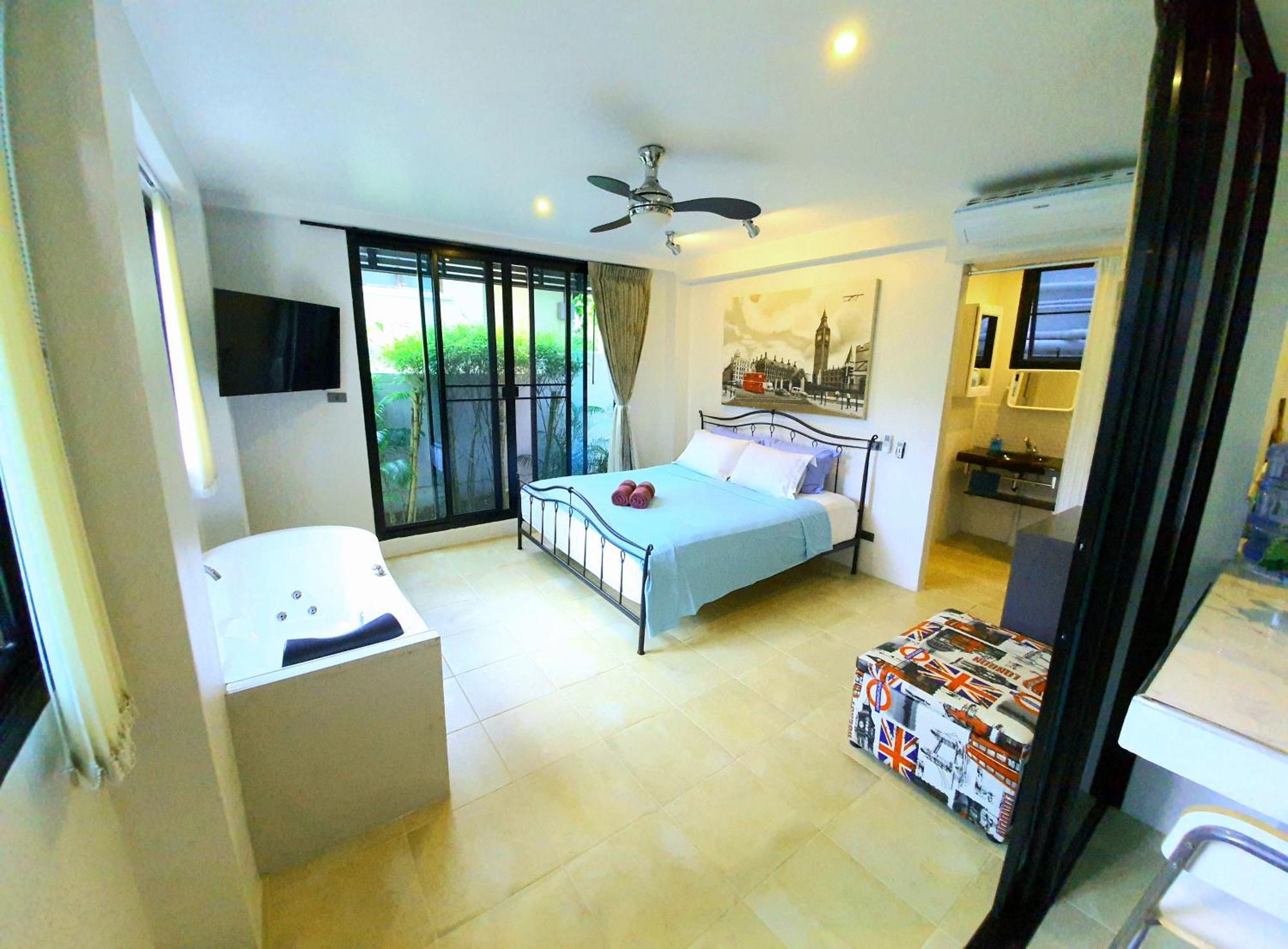 Penthouse Crystal Bay Apartments Бан-Ламай Экстерьер фото